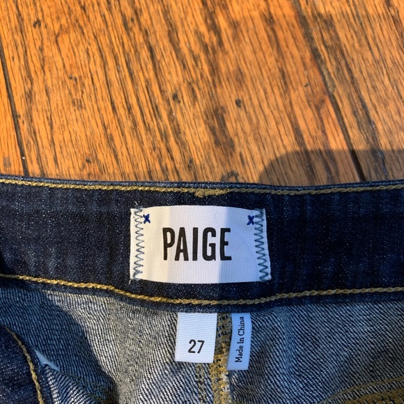 Paige denim shorts worn a few times with cuffs - Picture 4 of 5